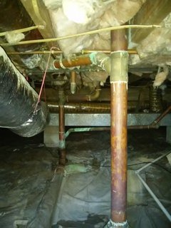 Plumbing Corrosion Copper/Brass Drain